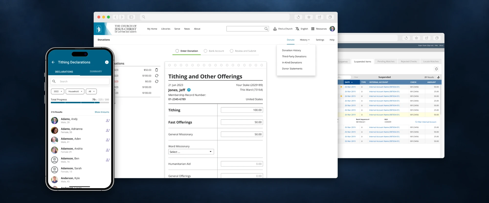 Online Donations and the Church financial tools